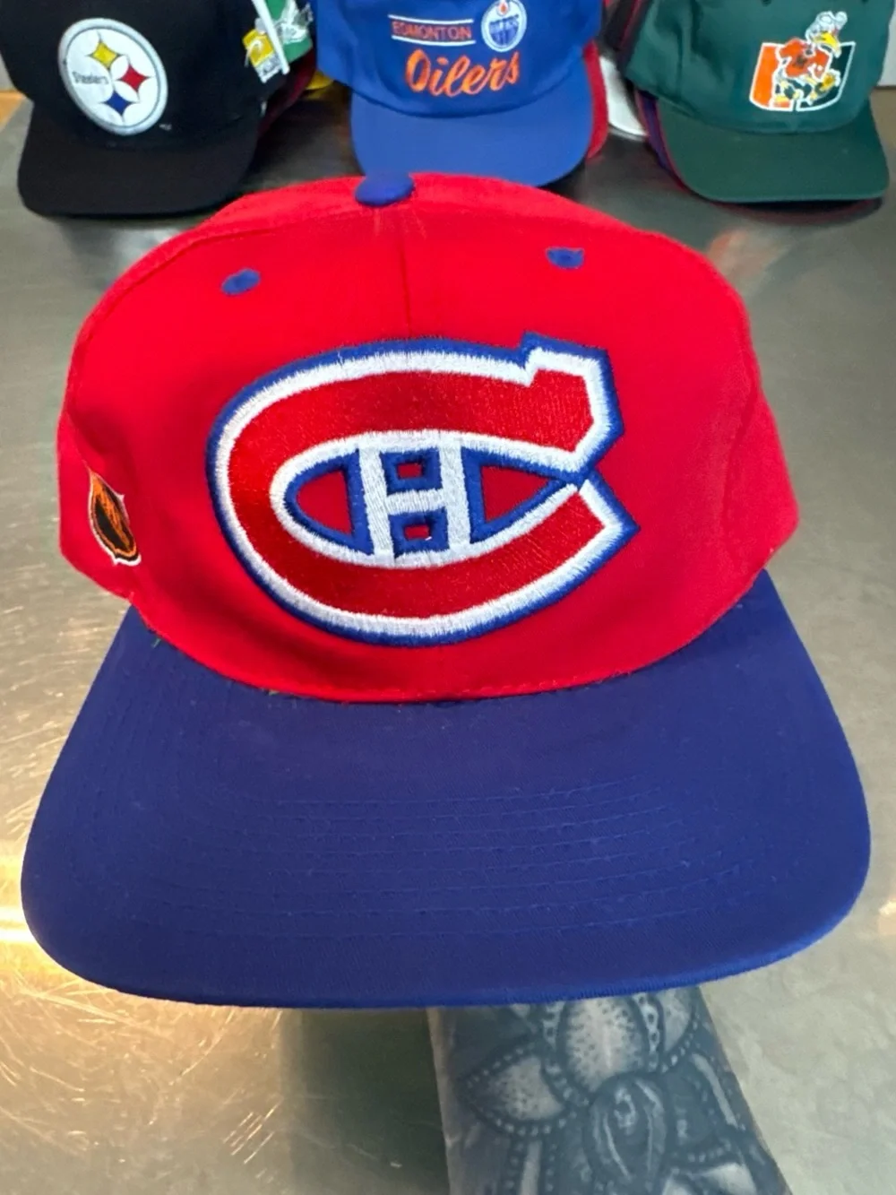 vintage 1990s Montreal Canadiens snapback hat
